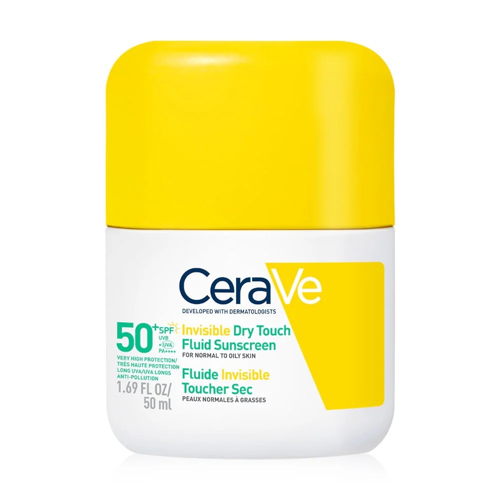 CeraVe Invisible Dry Touch Fluid Sunscreen SPF50+ PA++++ (50 ml)